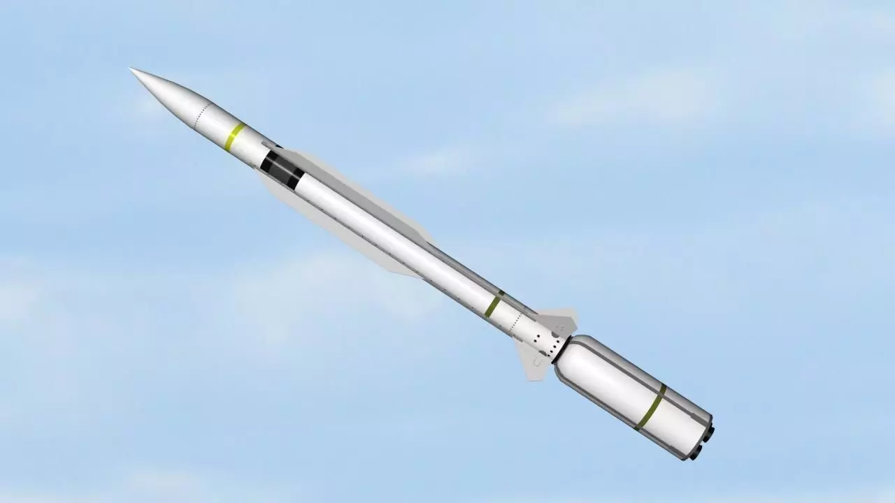 RIM-174 Standard SM-6 missile 3D model_0