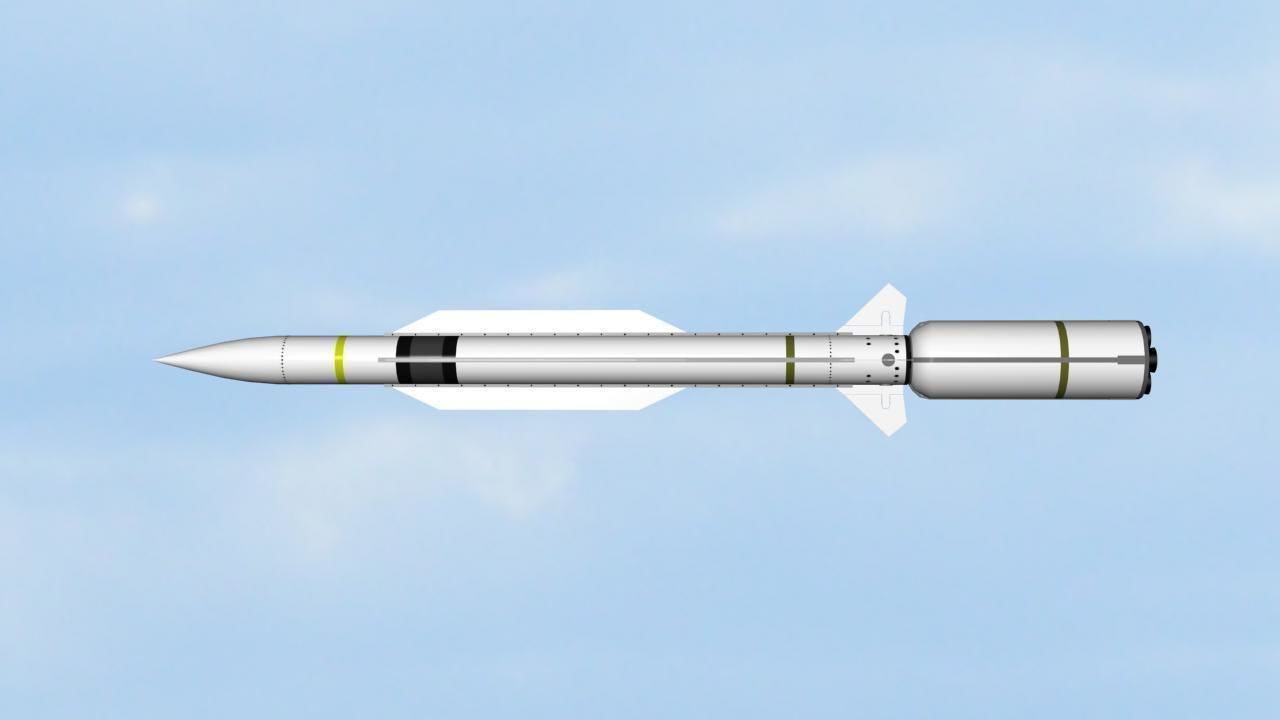 RIM-174 Standard SM-6 missile 3D model_1
