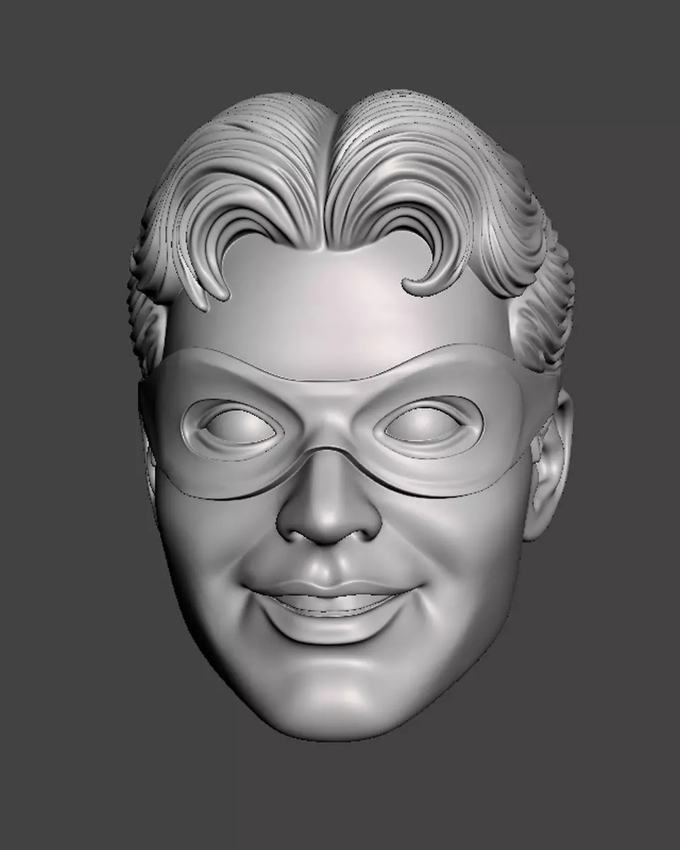 Robin headsculpt head sculpt 3D print model