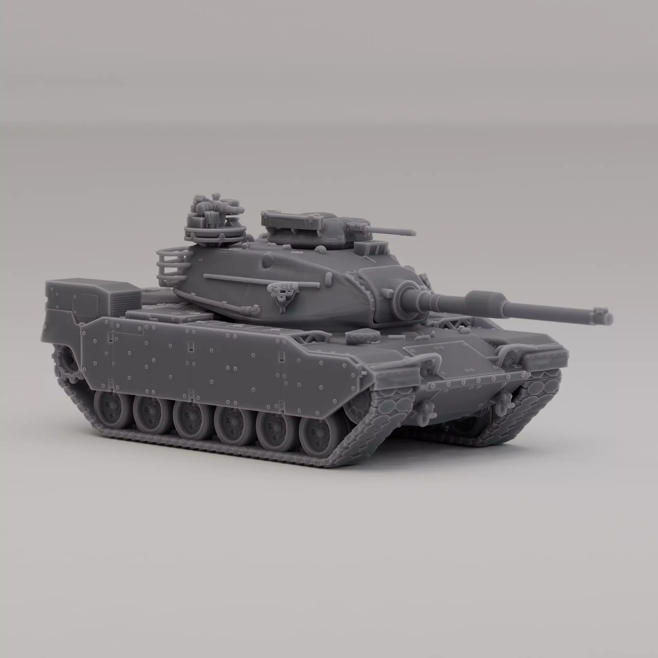 M60 Patton MBT United States Cold War 1959 3D print model