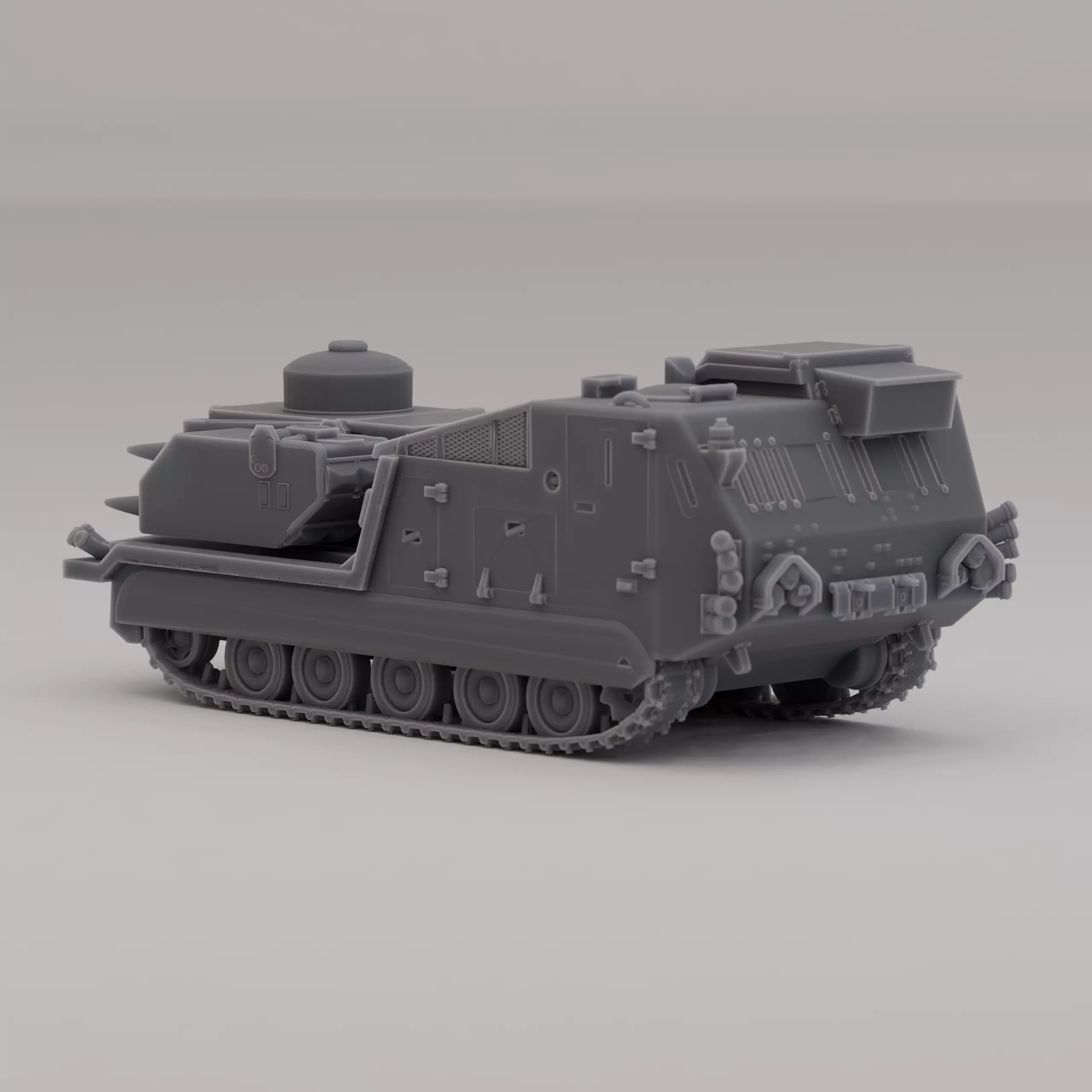 Tracked Rapier RCM 748 SAM United Kngdom Cold War 1983 3D print model