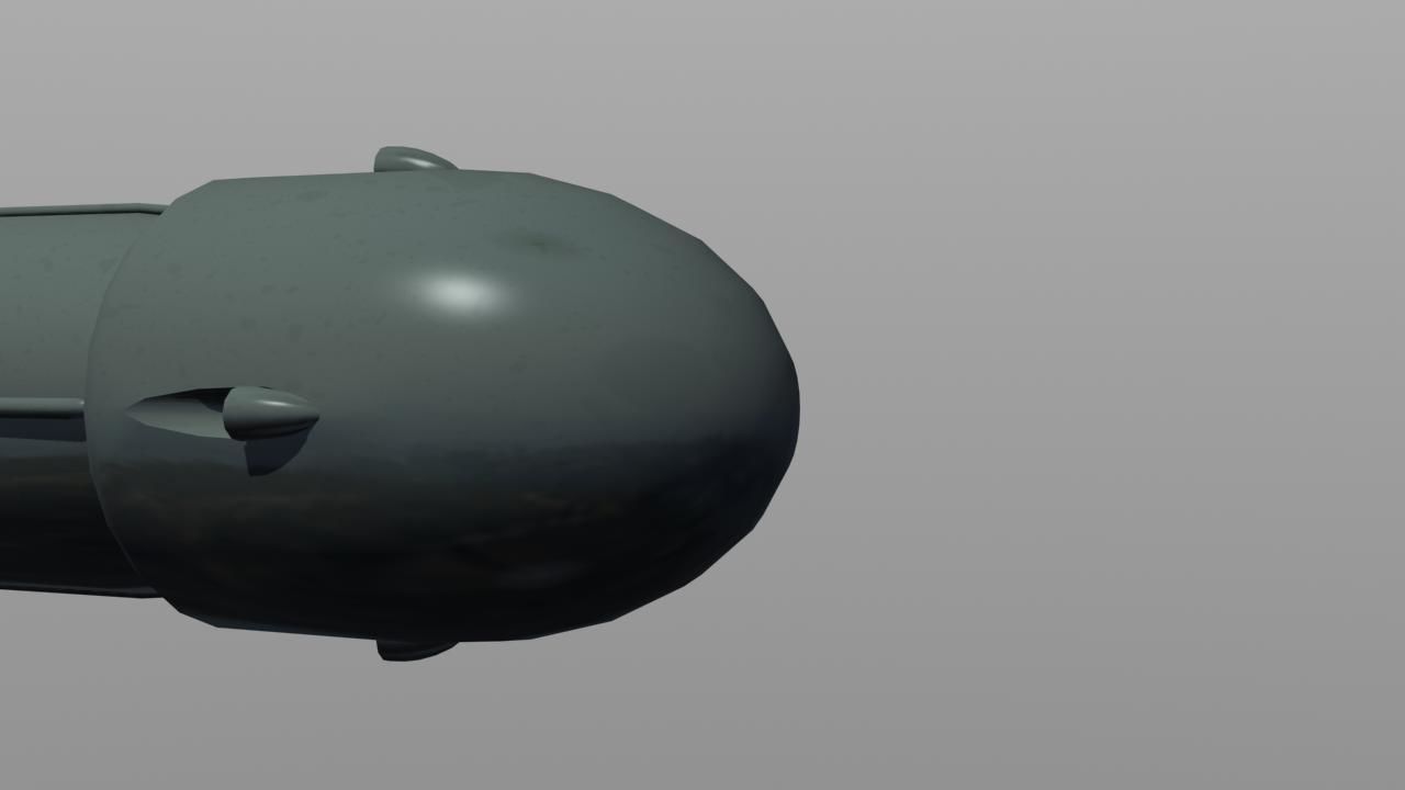 Brahmos Anti-Ship Missile 3D model_4