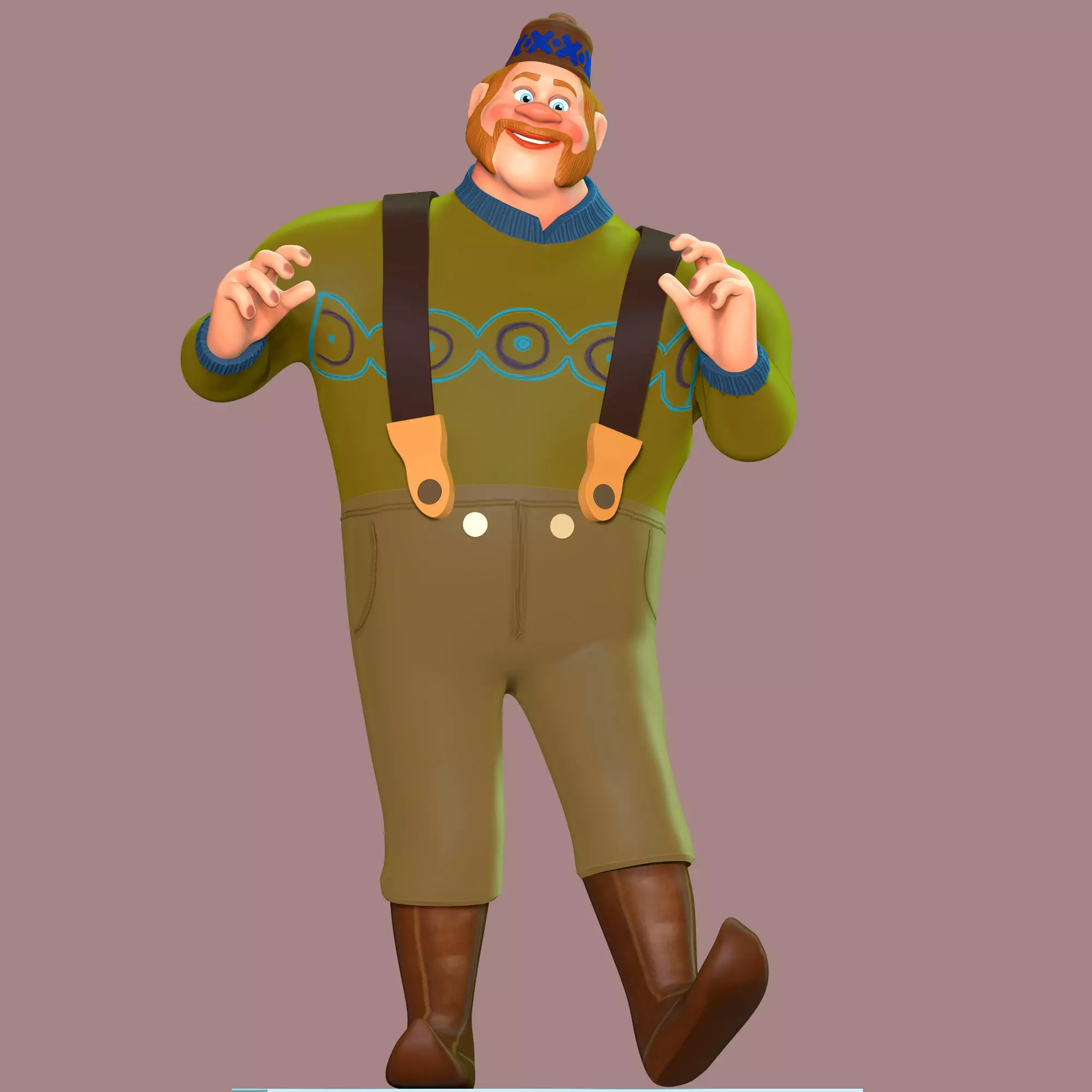 Oaken Frozen 3D print model