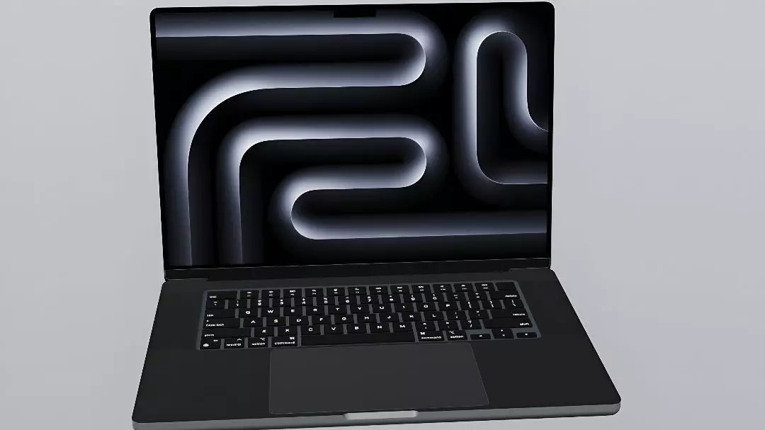 MacBook Pro 16 Inch Laptop 3D Model 3D model