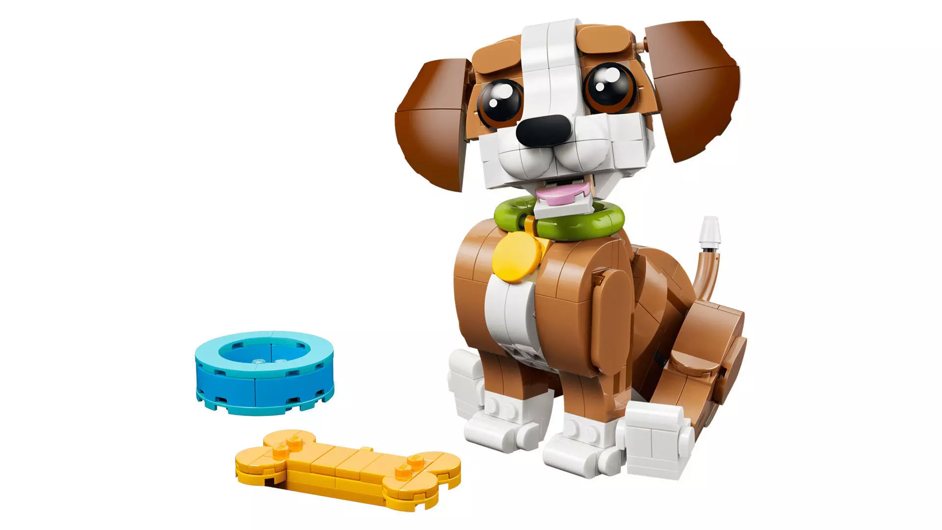 TwindBricks3D - 31382 Cute Animals Playful Puppy Dog 3D print model