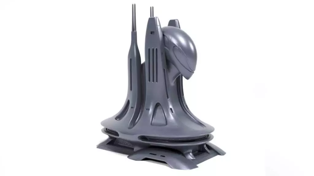 Alien Building 3D print model