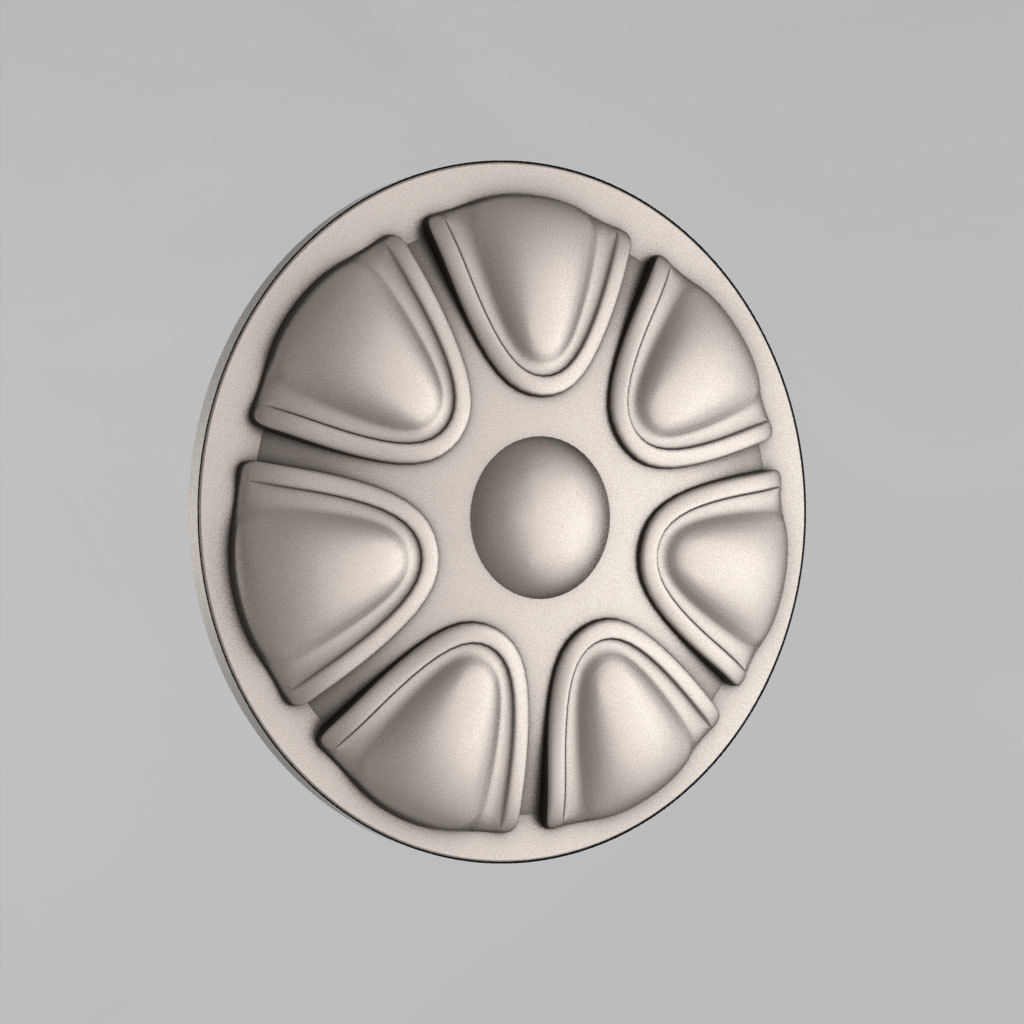 Decor Rosettes Free 3D print model_0