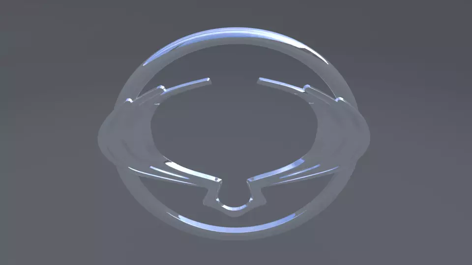 Ssangyong Logo 3D model