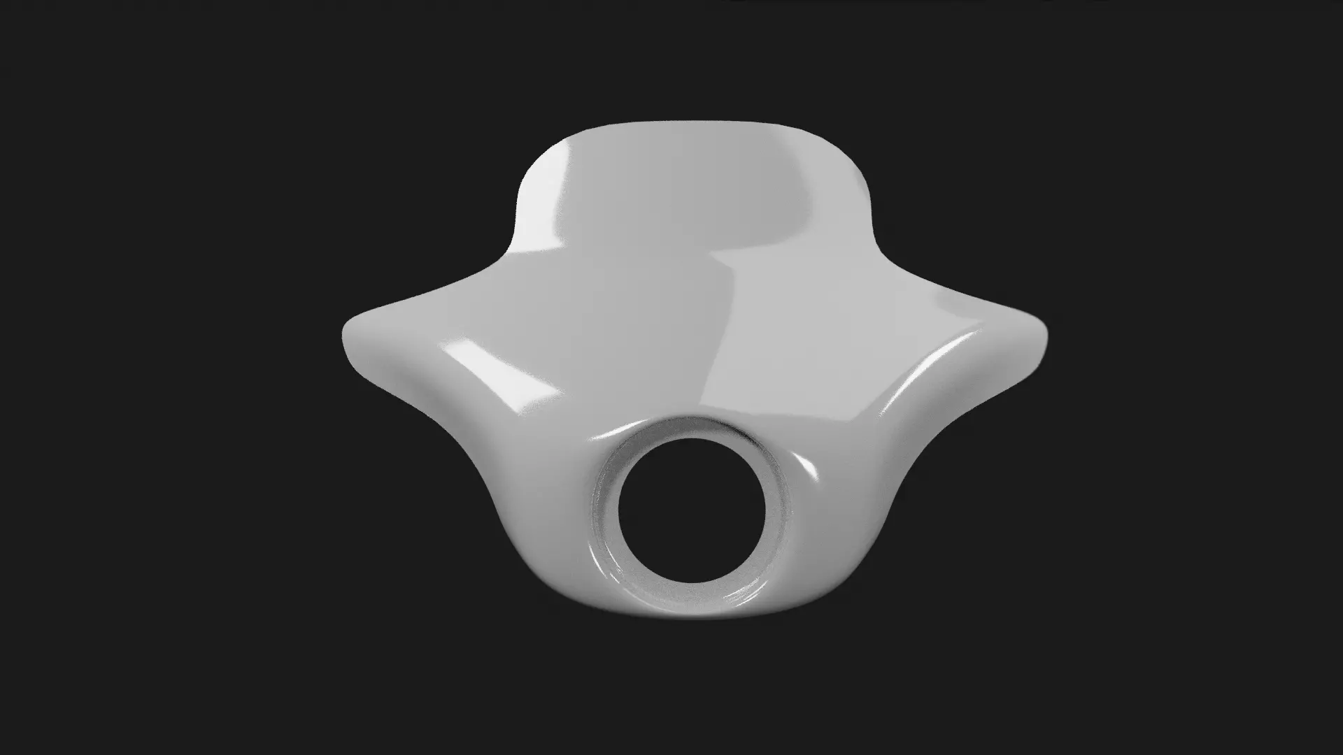 3D printable Batwing Fairing for Cruise Bikes 3D print model
