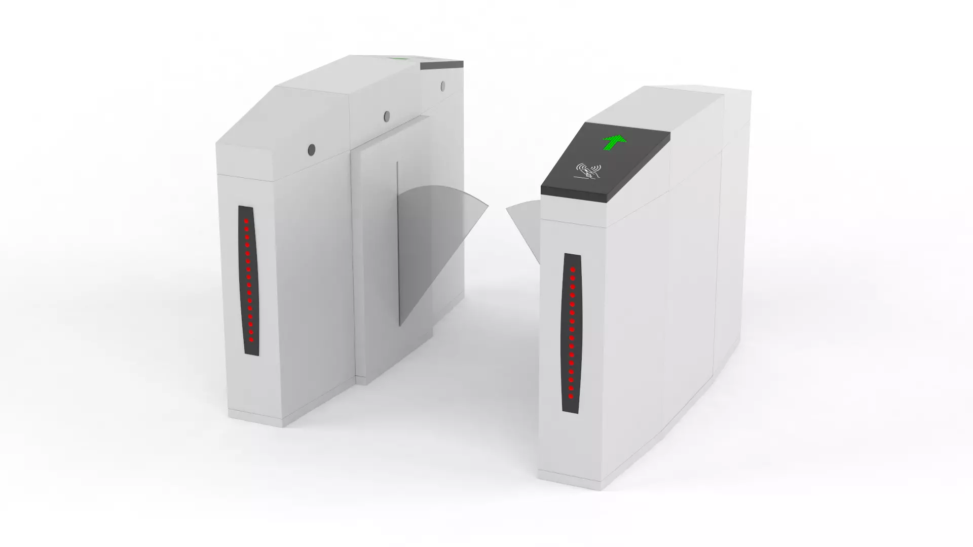 Turnstile Gate 3D model