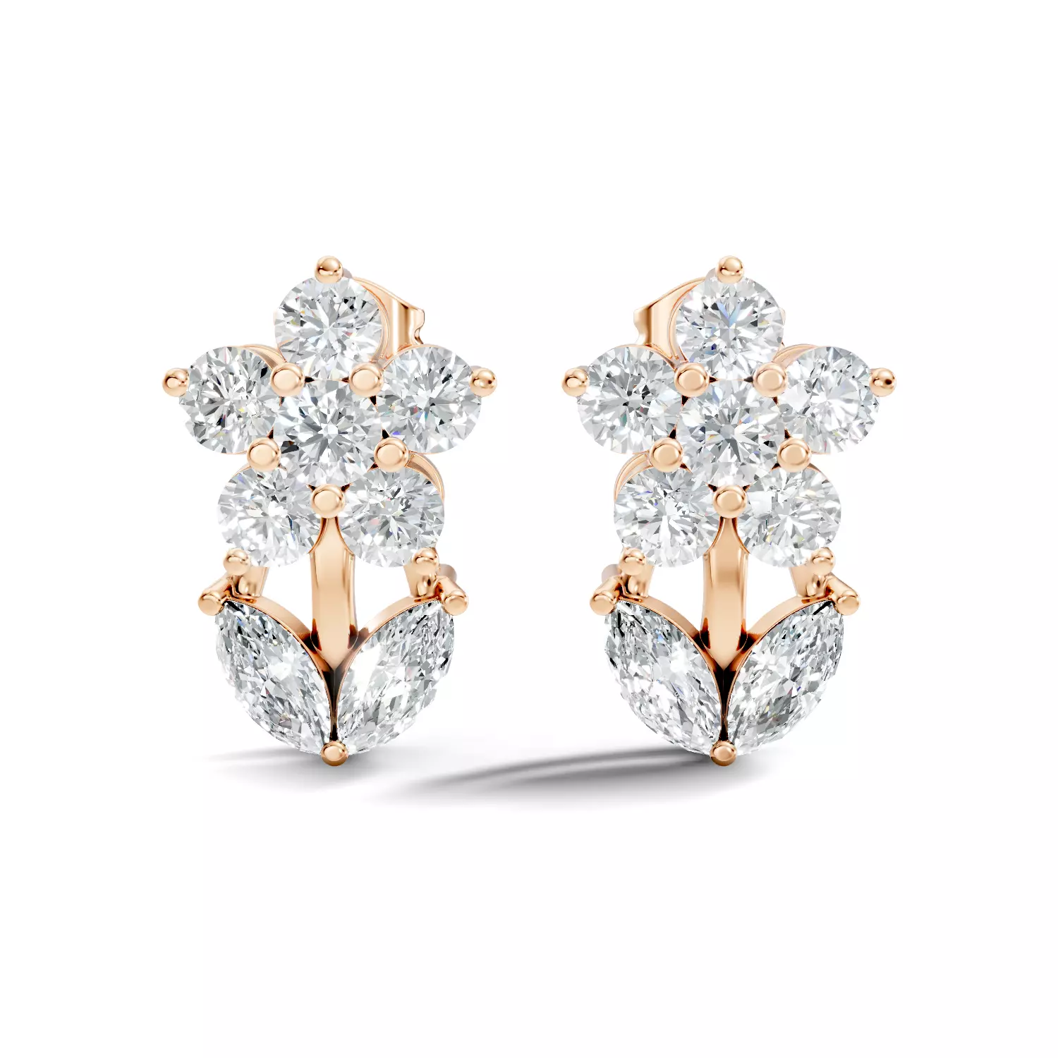 The Imperial Collection 140 Bespoke Luxury Earring 3D print model