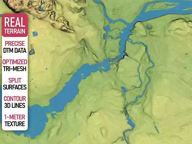 Ottawa - Topography Terrain