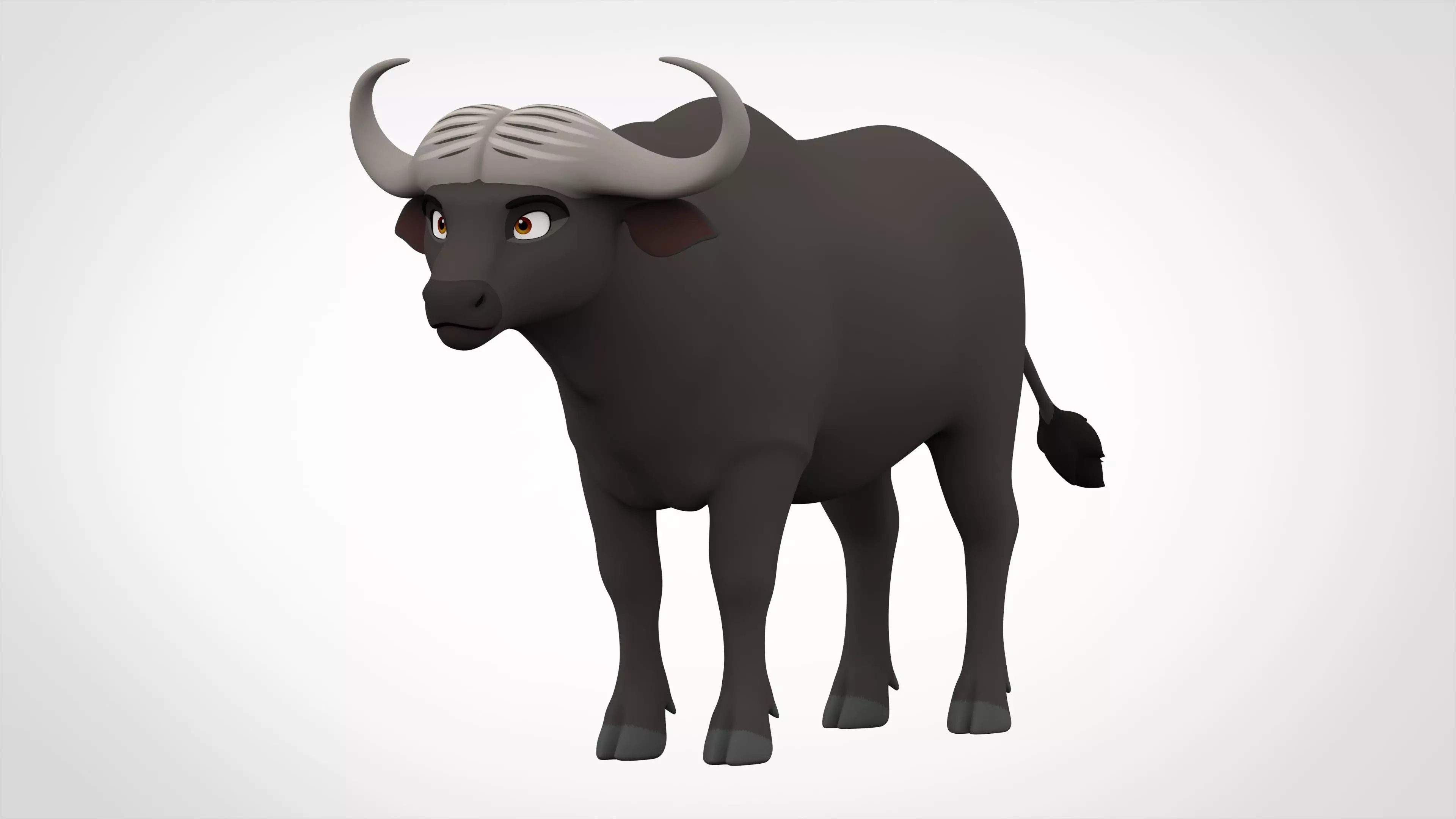 African Buffalo 3D model