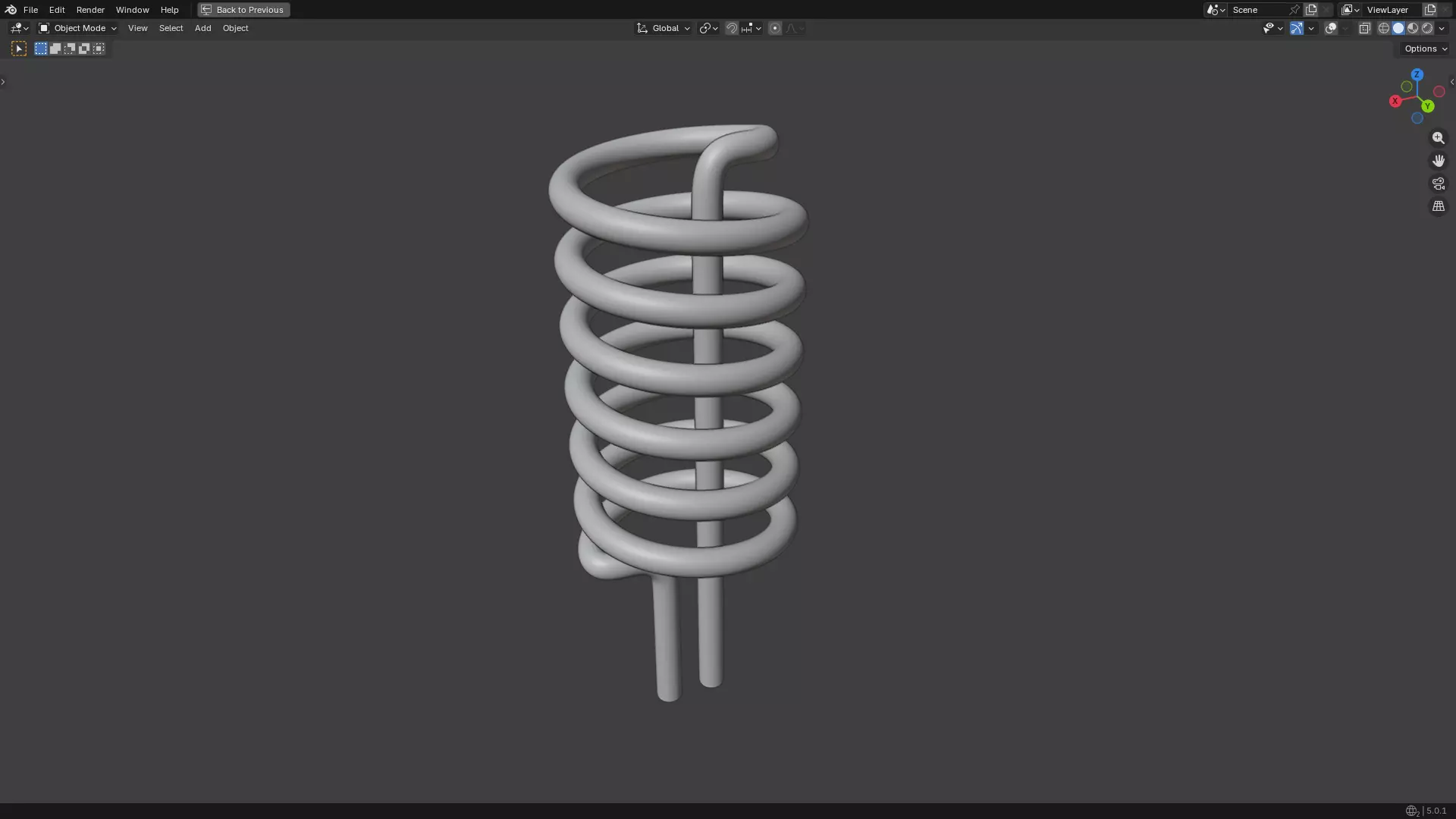 Heating Coil 3D print model