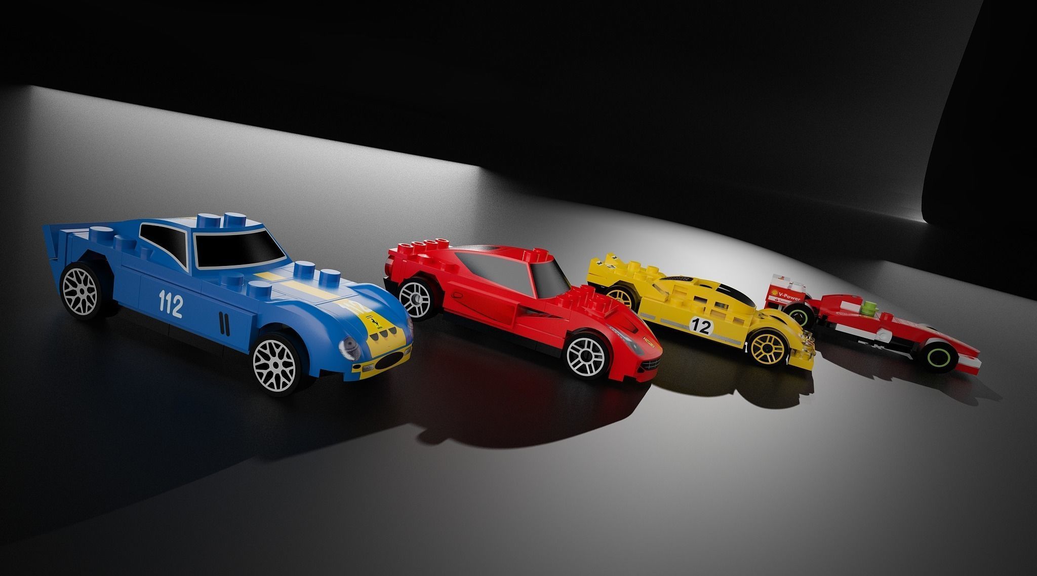 LEGO Shell collection 2016 3D model_1