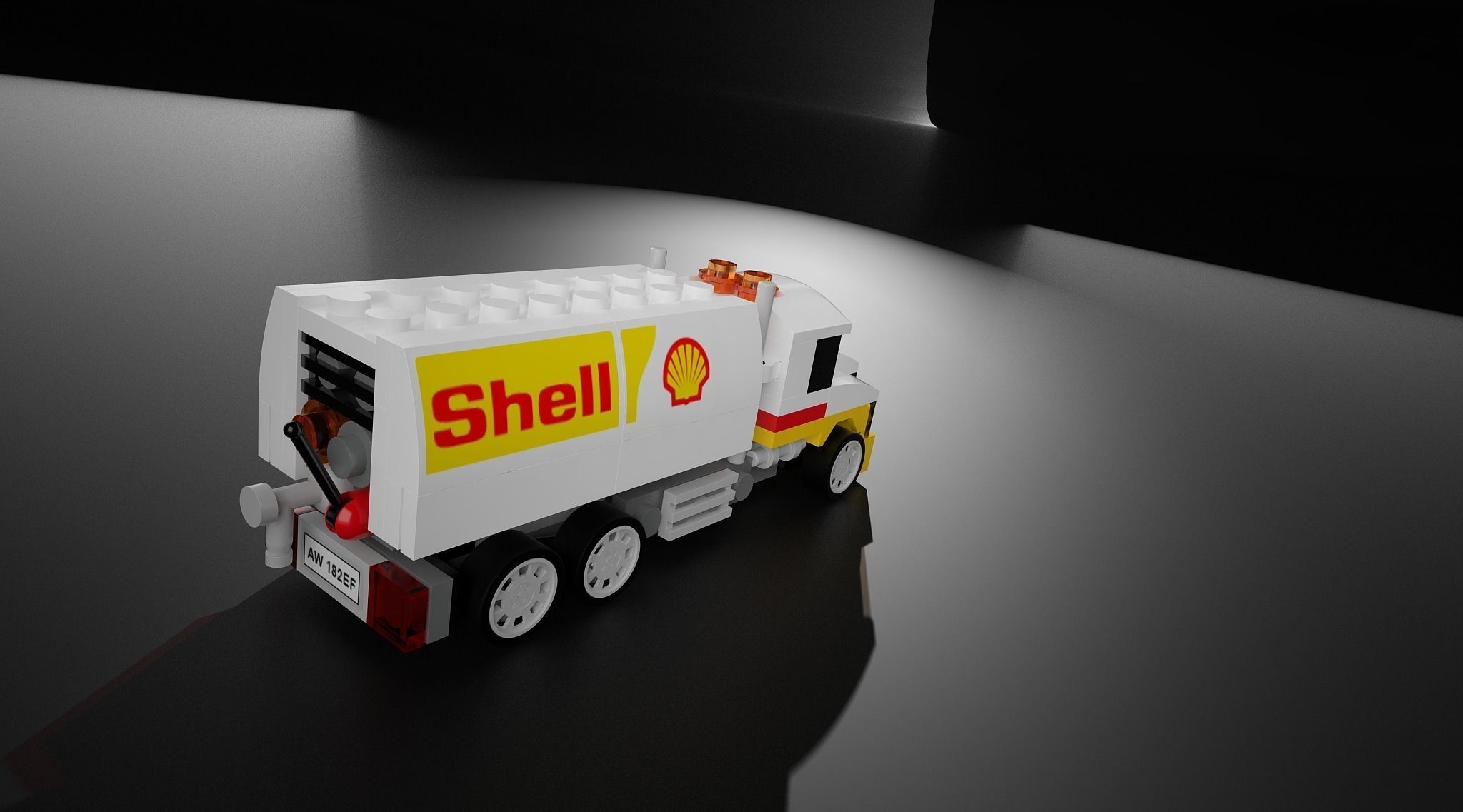 LEGO Shell collection 2016 3D model_12