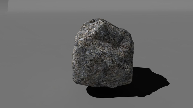 3D model low poly rock VR / AR / low-poly | CGTrader