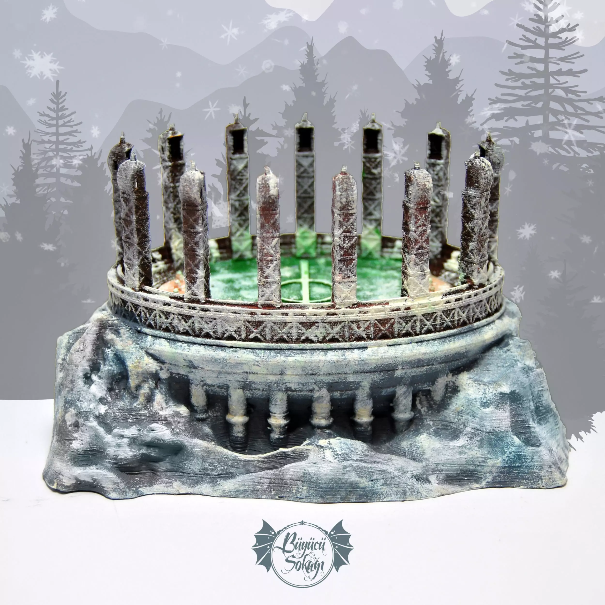 Quidditch Pitch - Harry Potter 3D print model_0