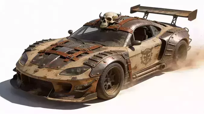 Wasteland Vanguard Raider Supercar