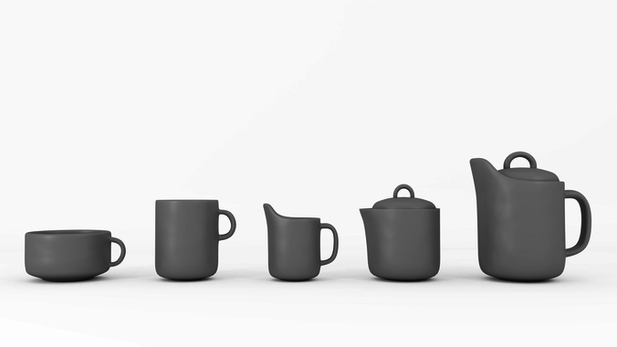 normann COPENHAGEN Bliss Collection Free 3D model