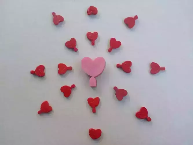 Heart for Valentines AAA 3D print model