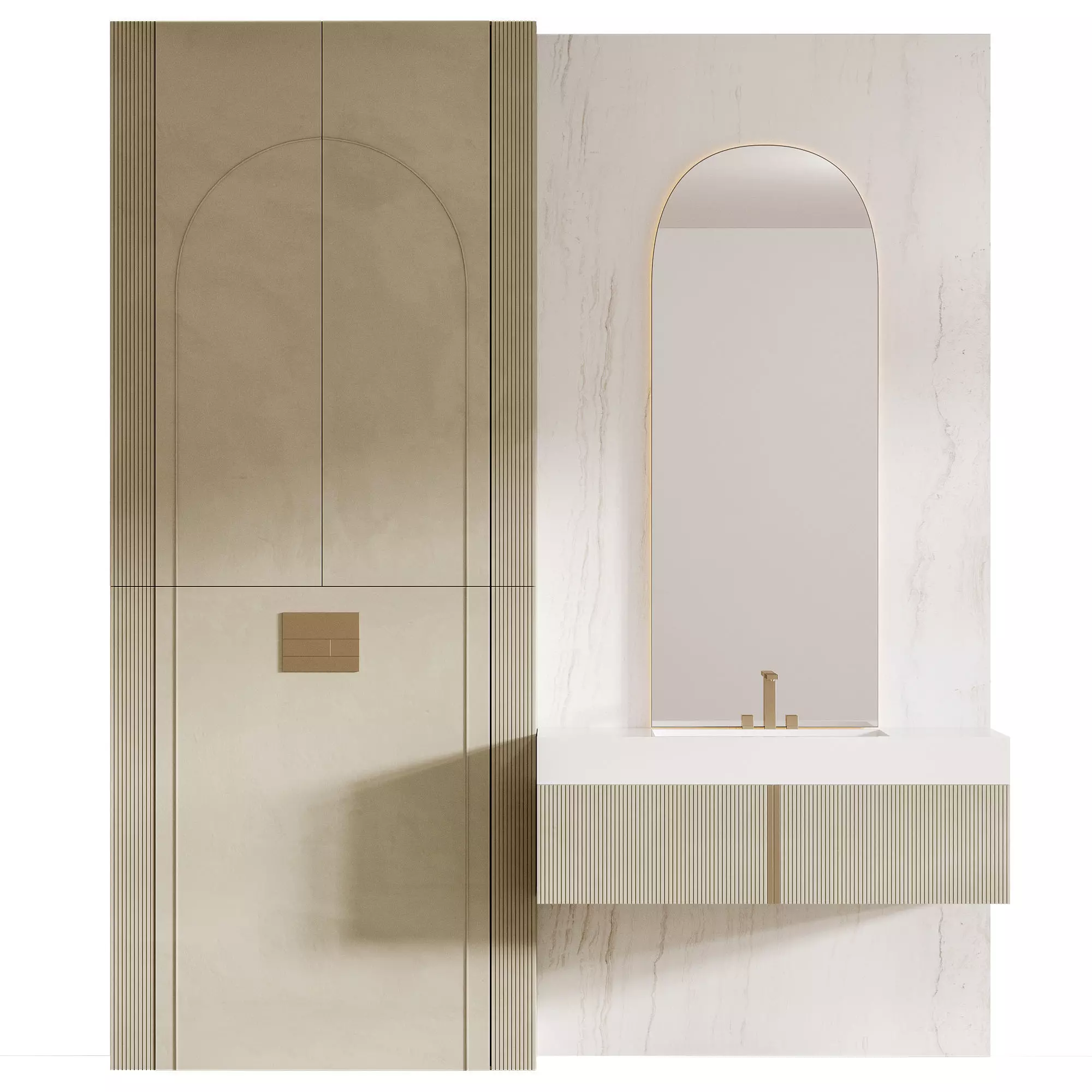 Bathroom furniture 10 3D model