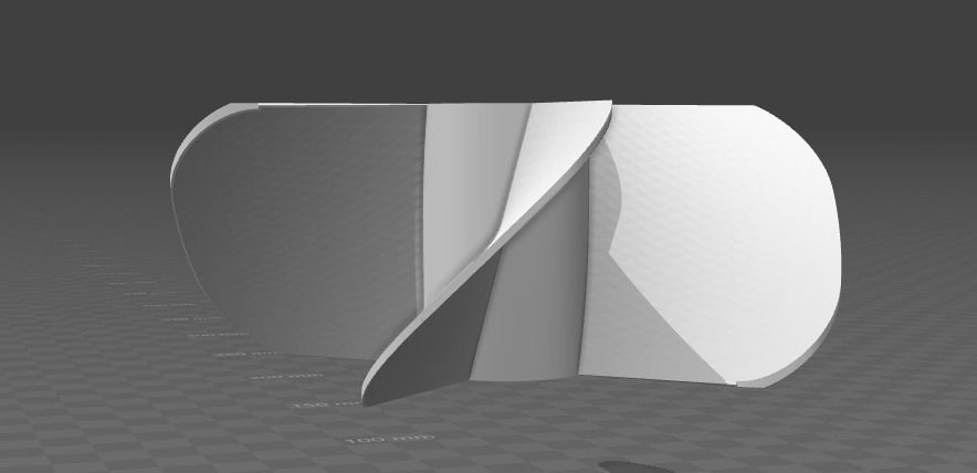 High flow propeller 3D print model_3