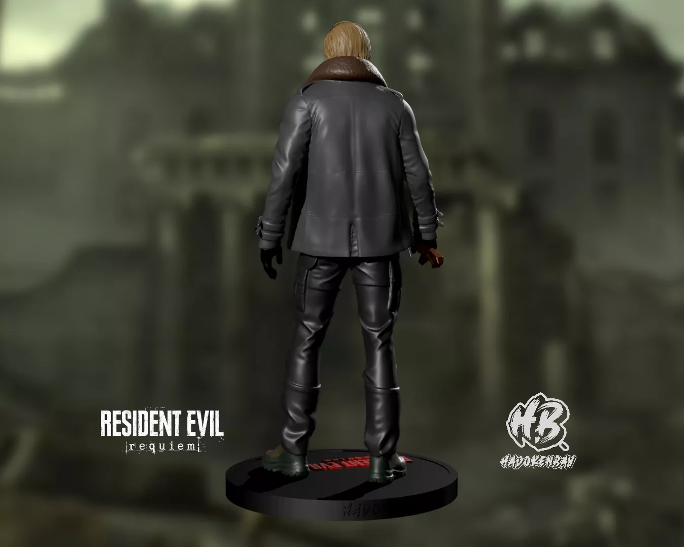 Resident Evil Requiem Figure Leon Kennedy 3D model 3D printable