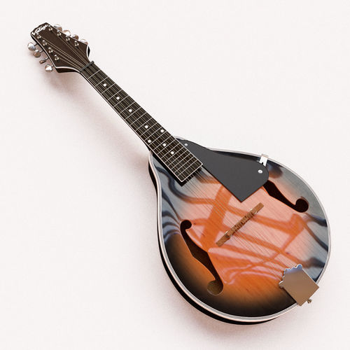 Mandolin 3D model