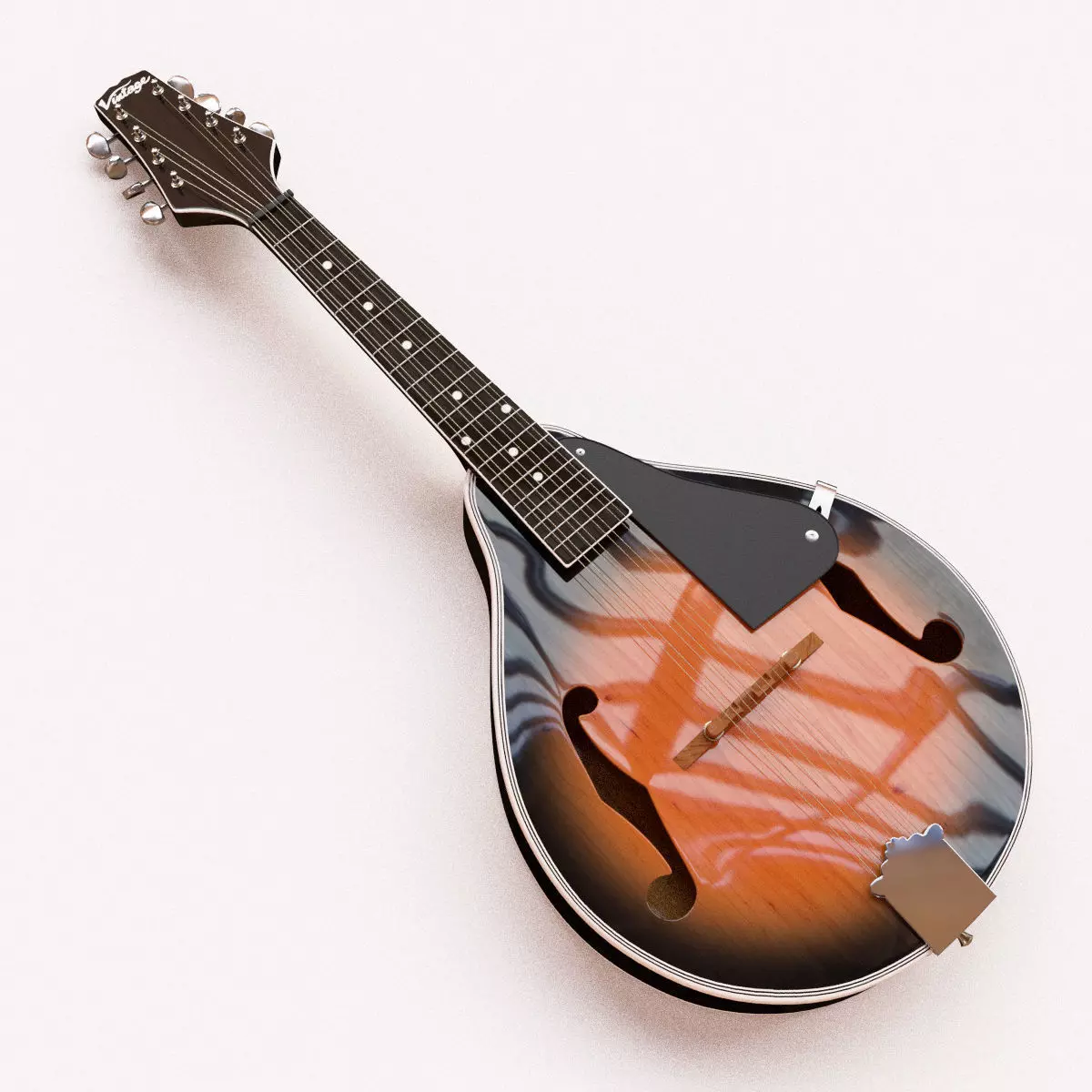 Mandolin 3D model_0