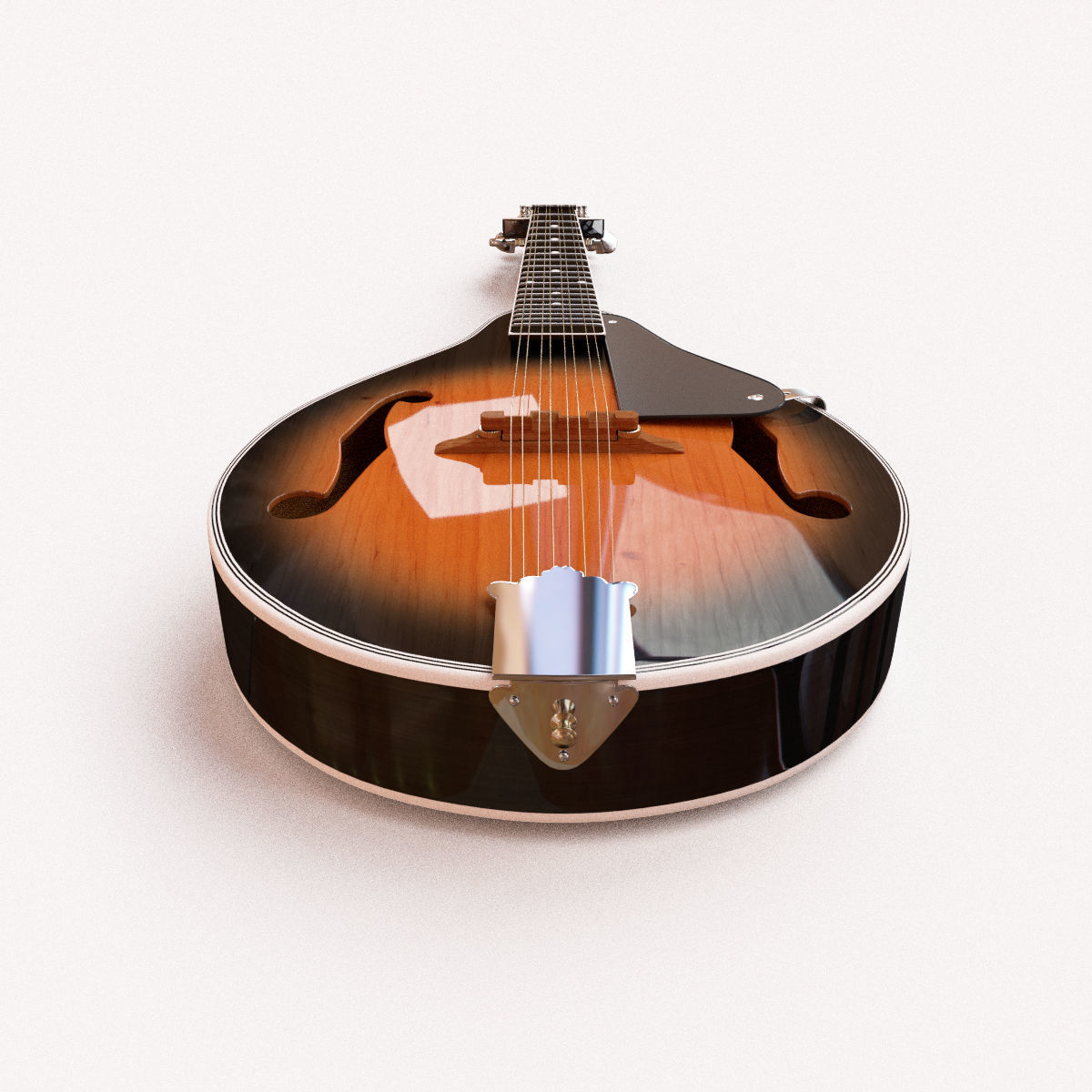 Mandolin 3D model_10