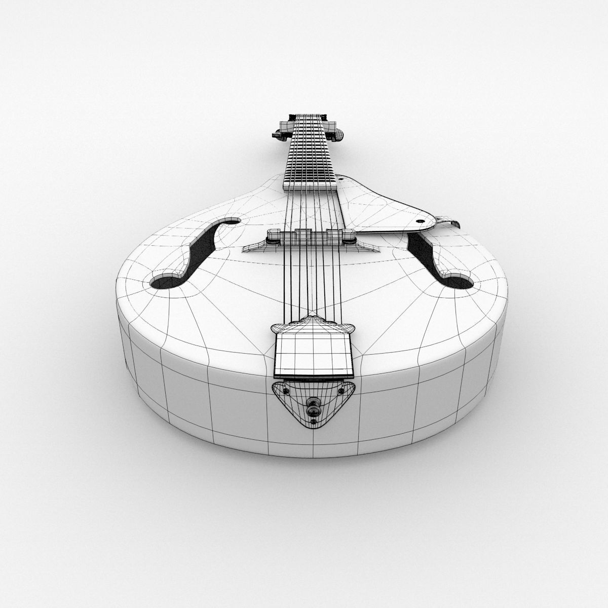 Mandolin 3D model_11