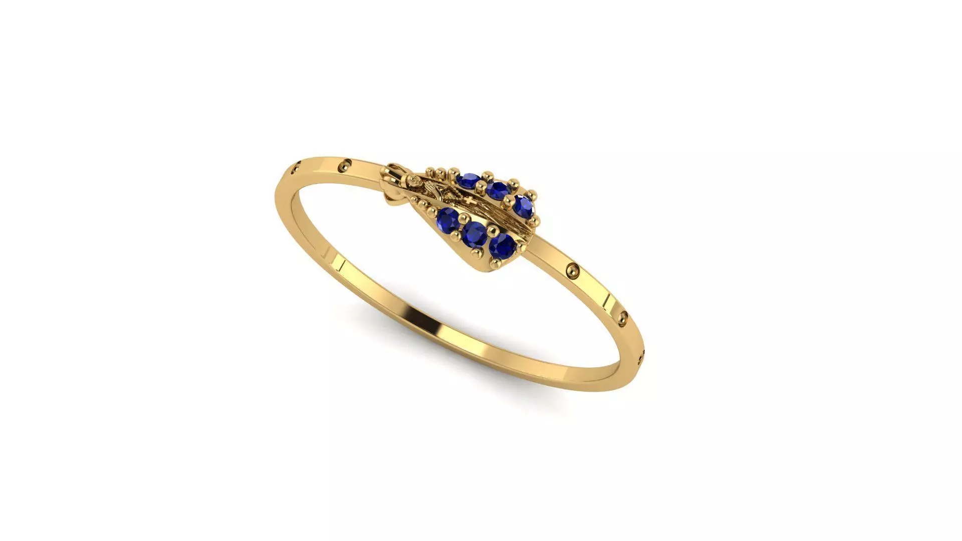 Our Lady of Aparecida Ring Nossa Senhora 3D print model 3D print model