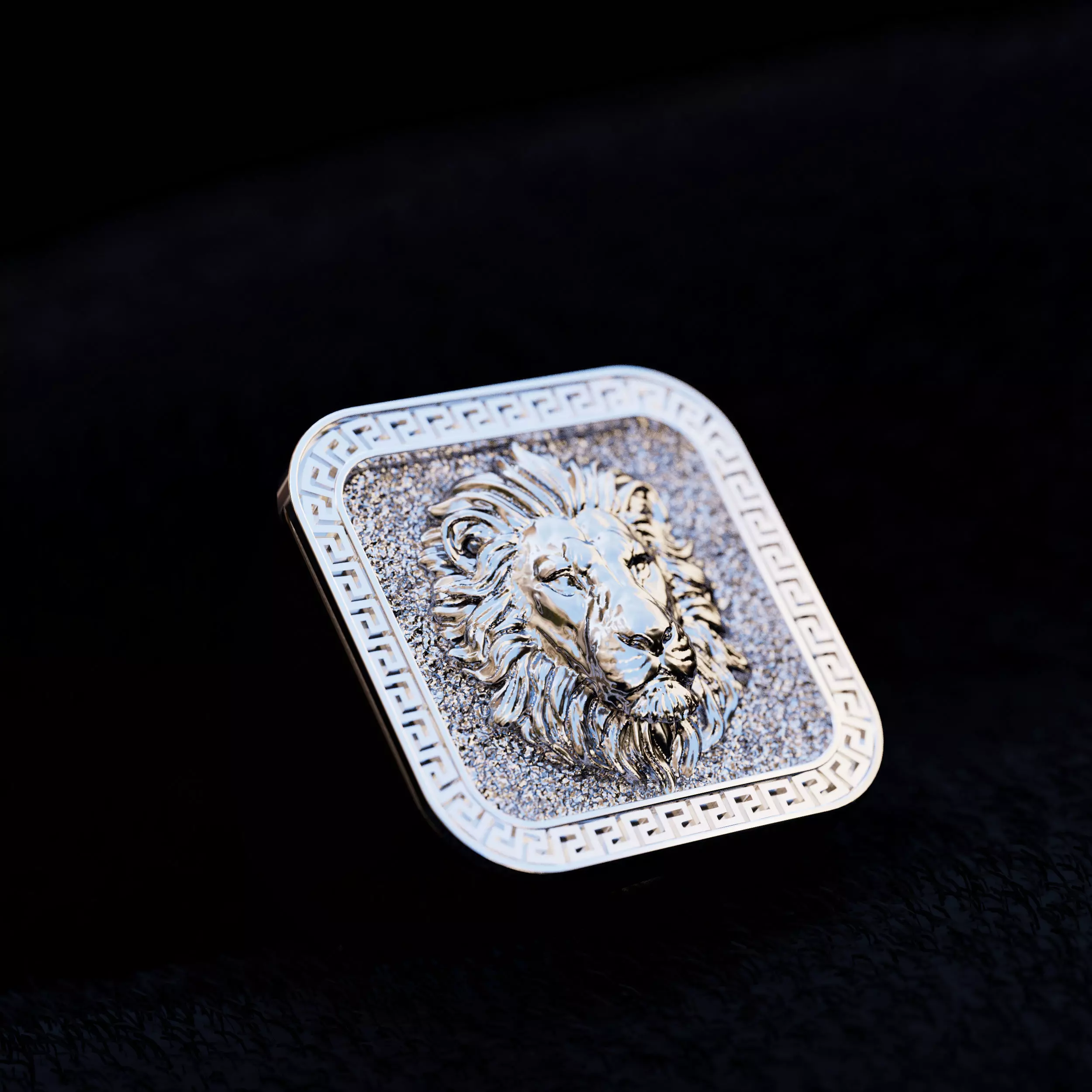 RING LION 3D print model