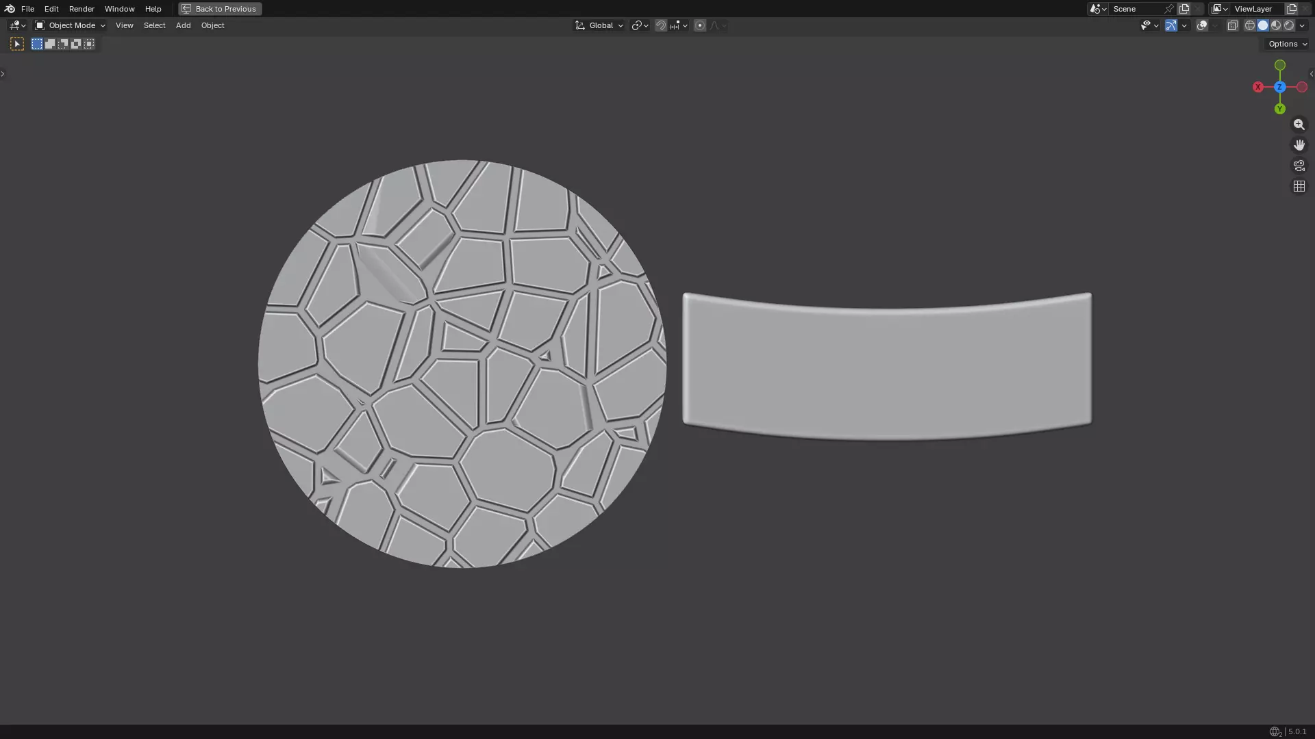 Stone Base and Grass Rim 3D print model