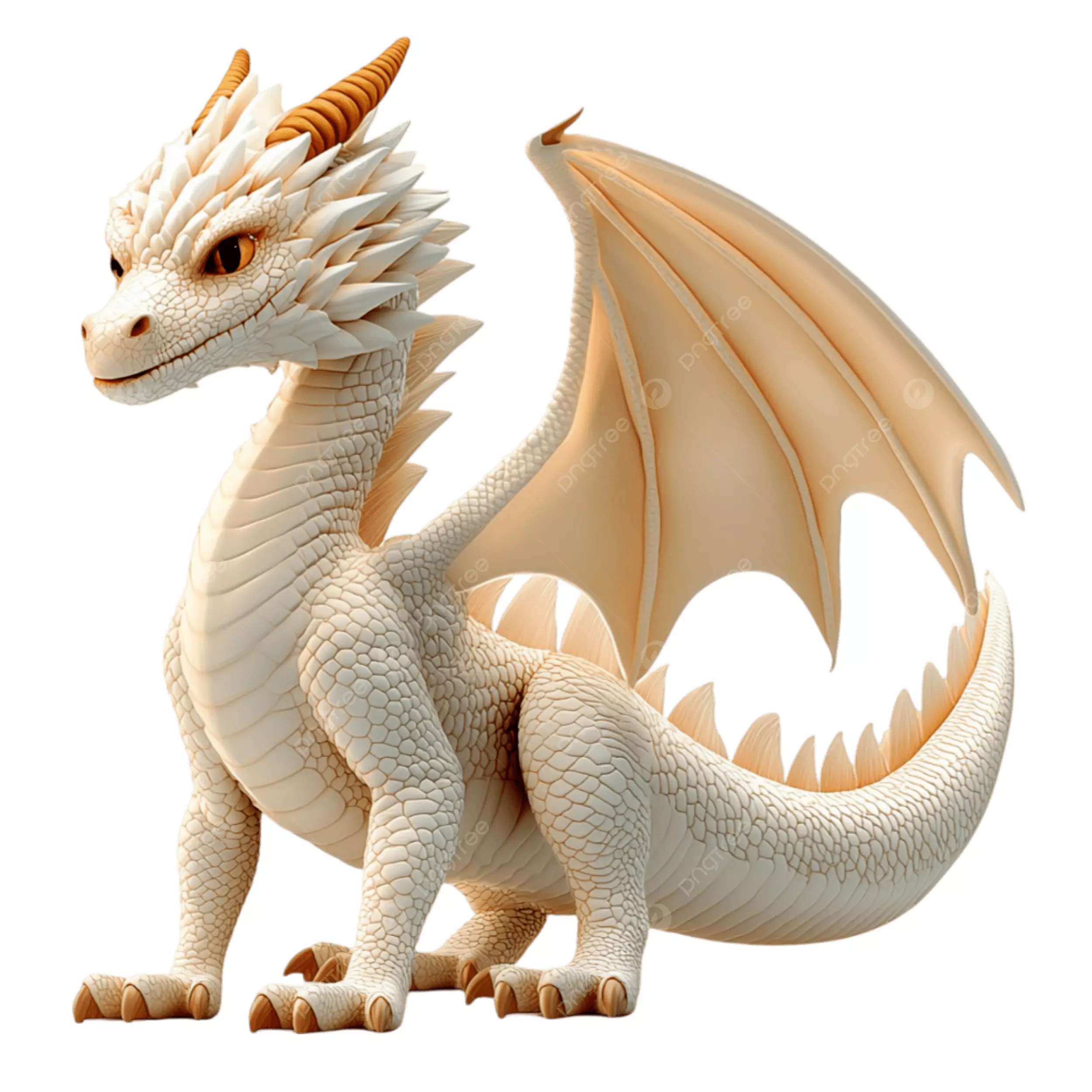Cute Baby Dragon Fantasy Miniature 3D Printable Model Figurine 3D print model