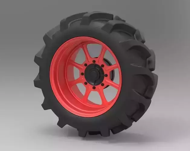 Wheel from Mud truck