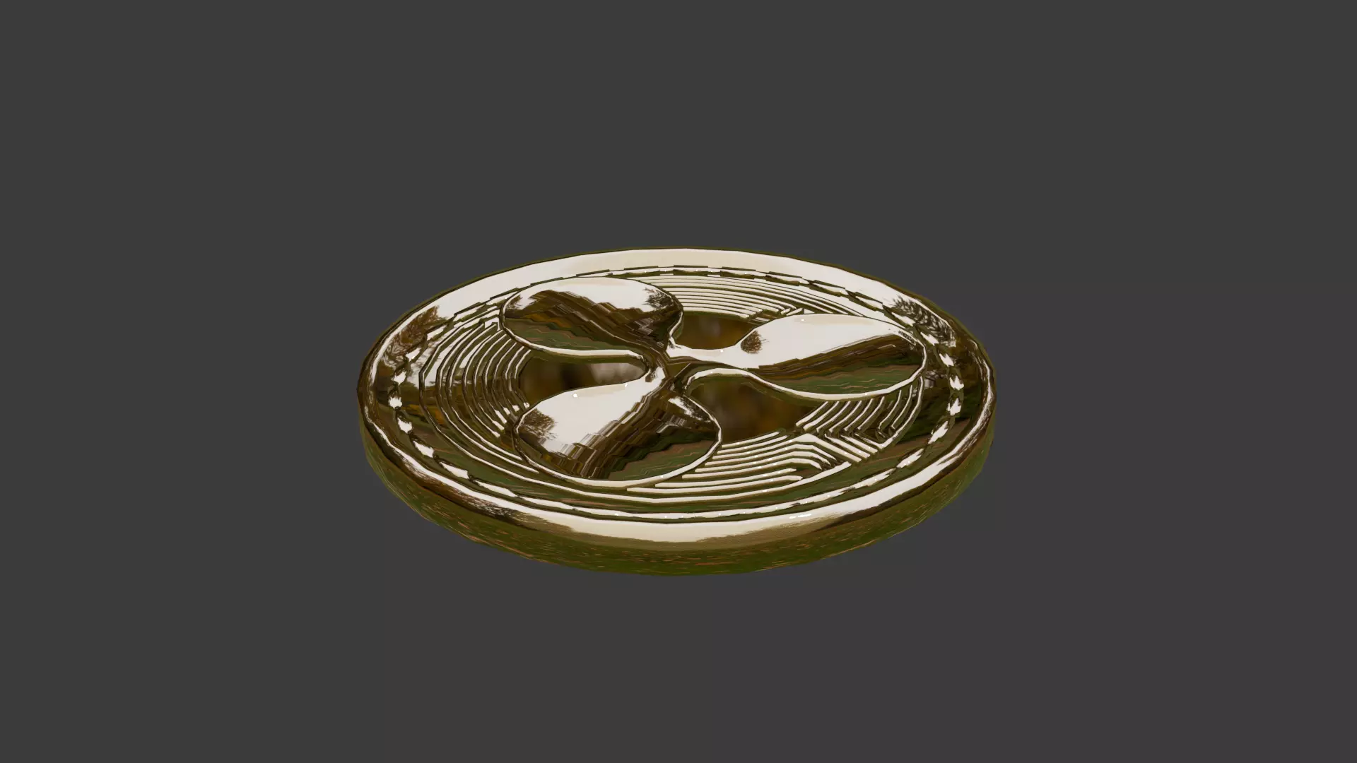 ripple logo 3D model
