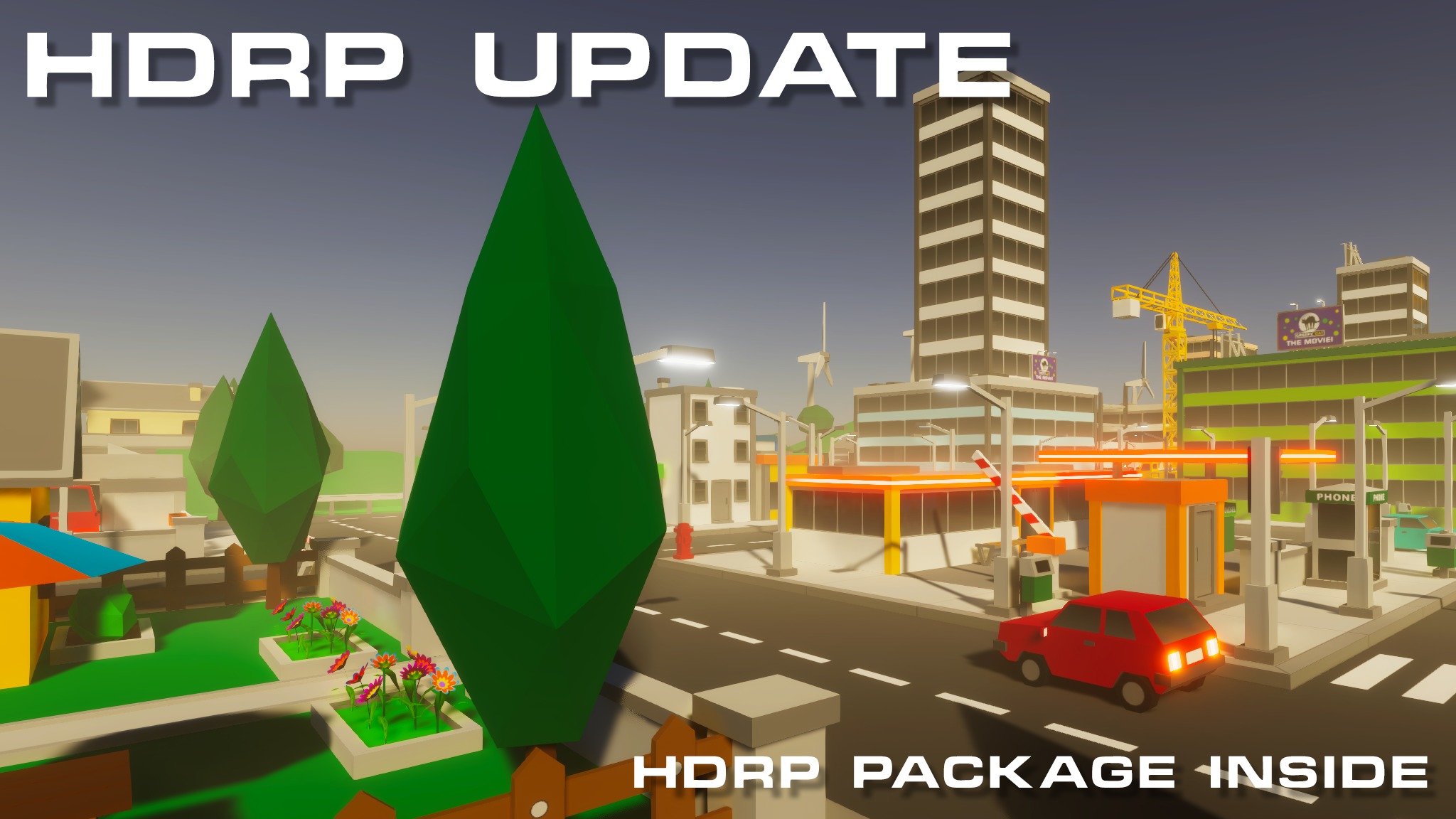 3D Package Bundle 01 Low-poly 3D model_6