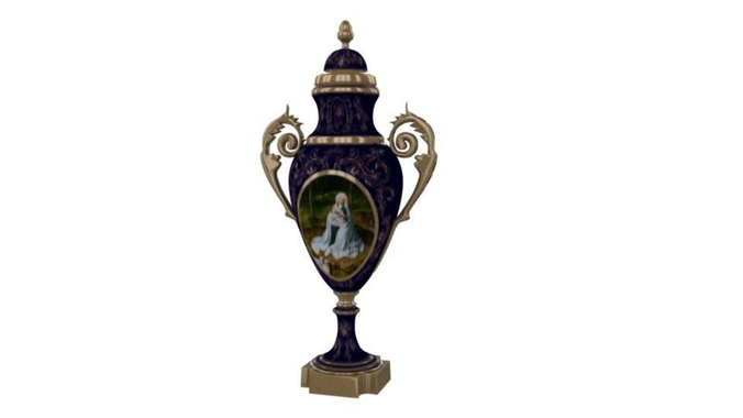 Louis XVI Vase 3D model