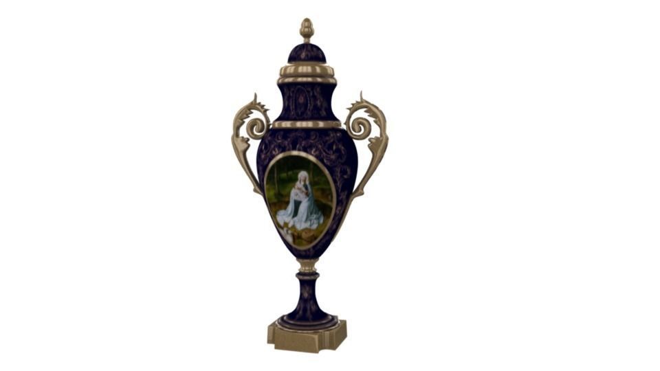 Louis XVI Vase 3D model