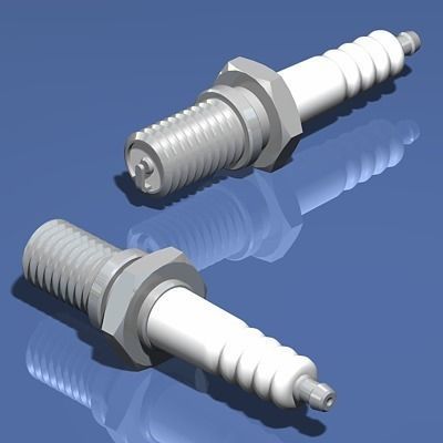 Engine Inline Four-Cylinder 3D model_31