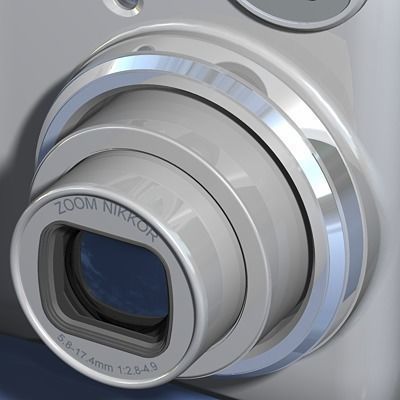 Nikon Coolpix 4100 Digital Camera 3D model_7