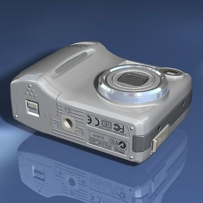 Nikon Coolpix 4100 Digital Camera 3D model_6