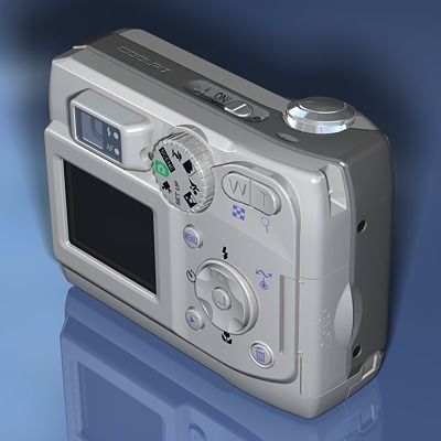 Nikon Coolpix 4100 Digital Camera 3D model_5