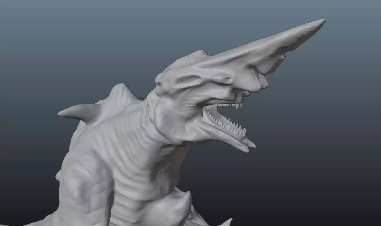 Knifehead from Pacific Rim 3D model 3D printable | CGTrader