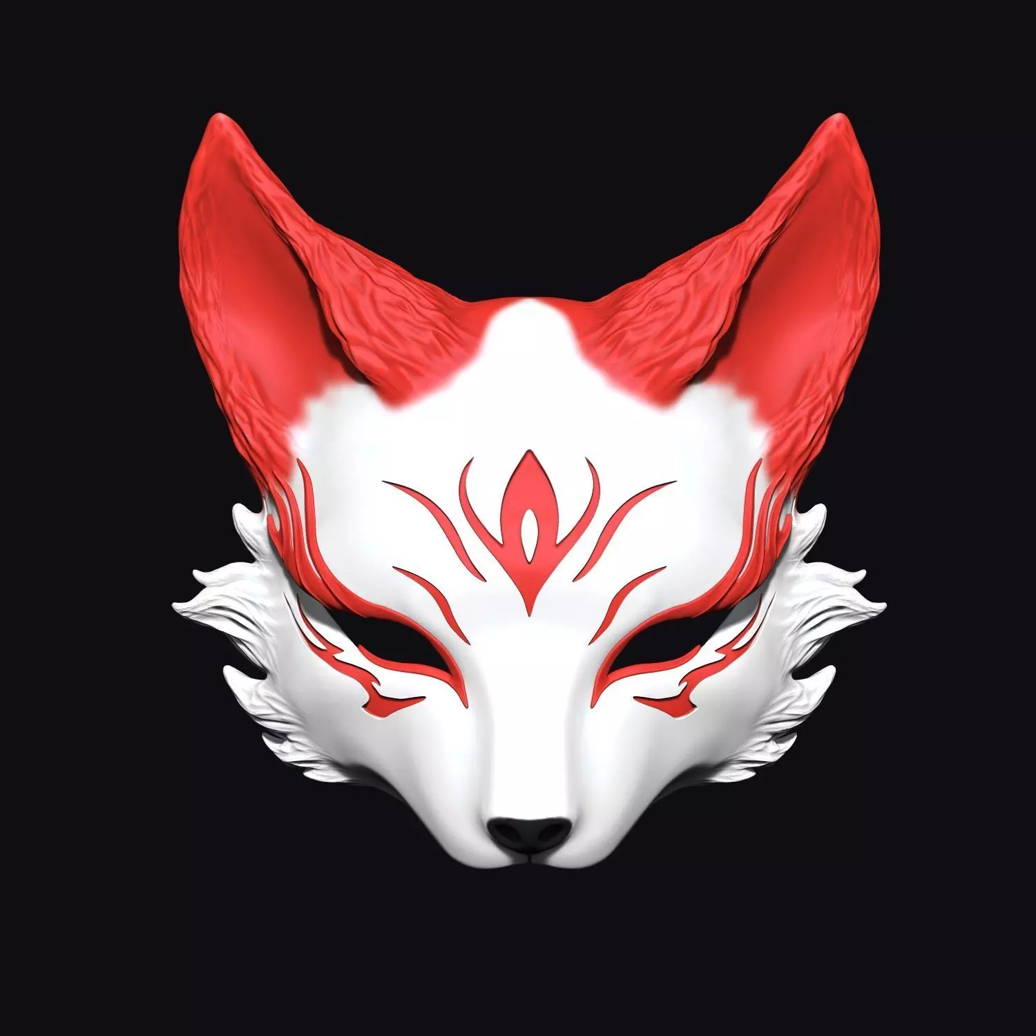 wolf mask - Cat mask 3D print model