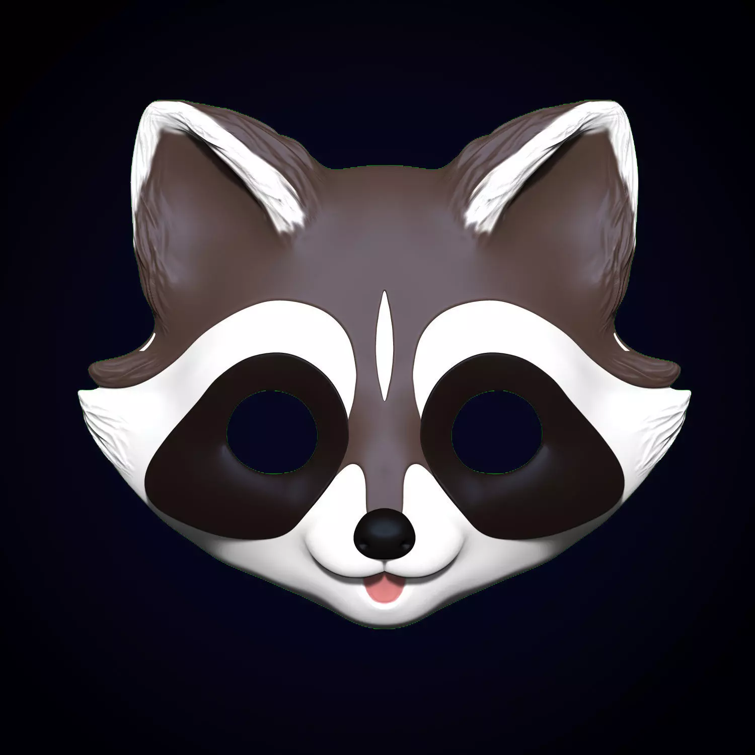 Raccoon Mask 3D print model