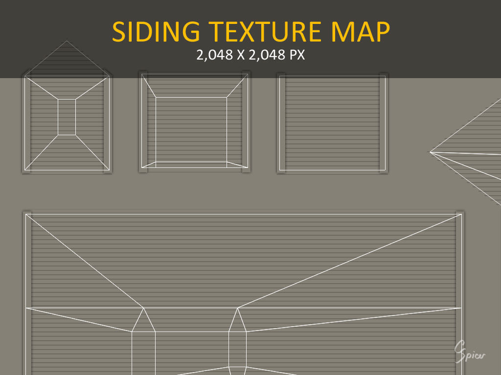 Summer Beach House Exterior 01 3D model_39