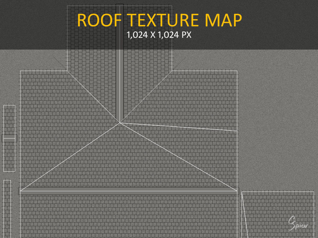 Summer Beach House Exterior 01 3D model_40